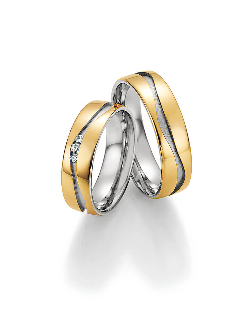 Weißgold Gelbgold Ringe in Berlin