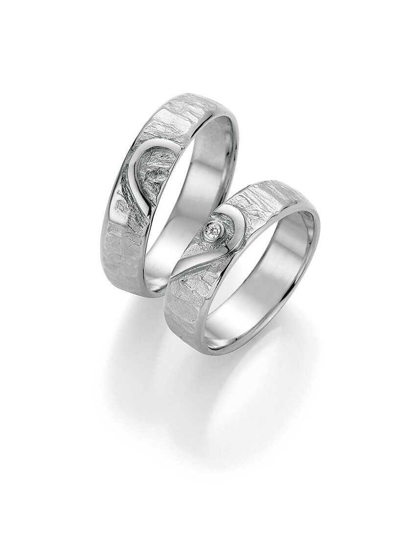 Trauringe in Weißgold, Juwelier Göze in Berlin Friedrichshain